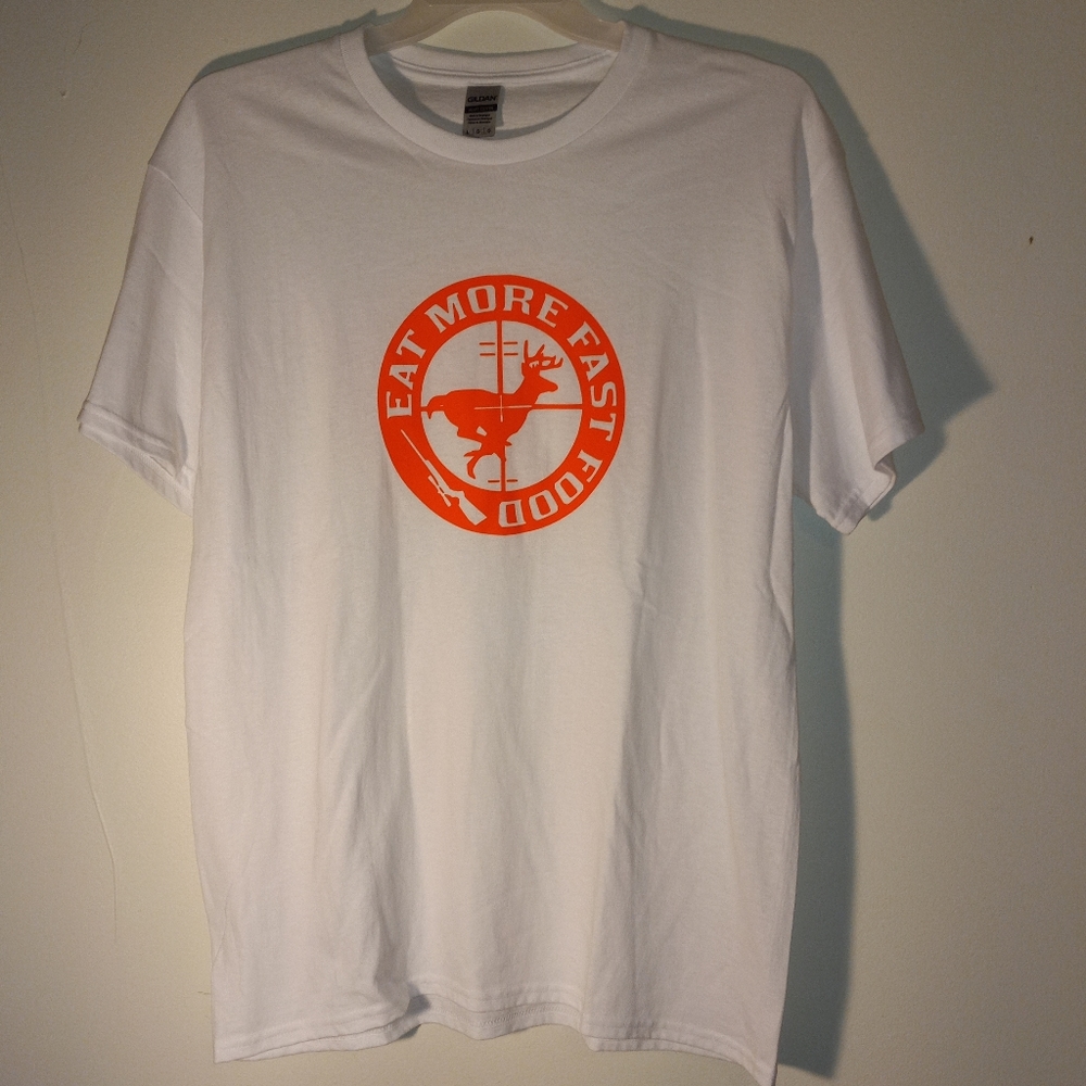 Large EAT MORE FAST FOOD Tshirt